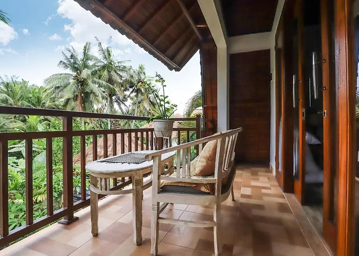 Villa 2bdr On The River Bank With Rice Field View - 2 Ubud (Bali)