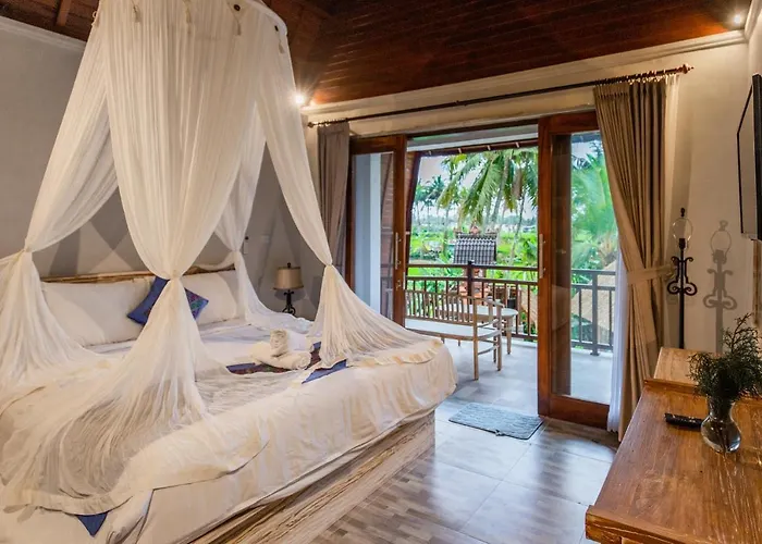 Villa 2bdr On The River Bank With Rice Field View - 2 Ubud (Bali)